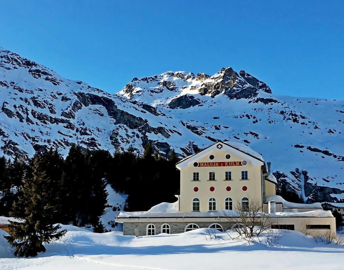 Maloja Kulm Hotel Bagian luar foto