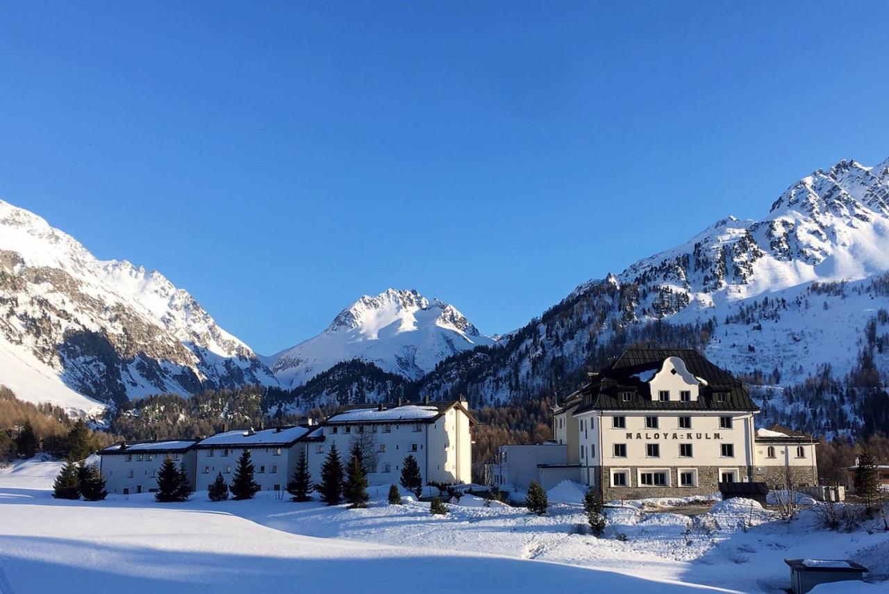 Maloja Kulm Hotel Bagian luar foto