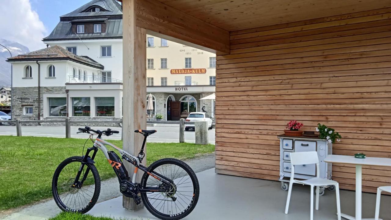 Maloja Kulm Hotel Bagian luar foto