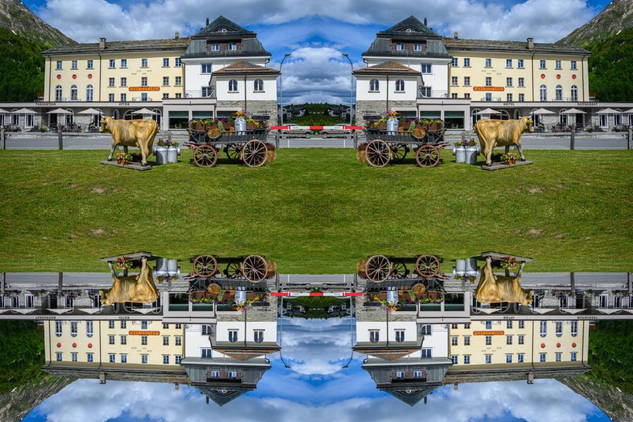 Maloja Kulm Hotel Bagian luar foto