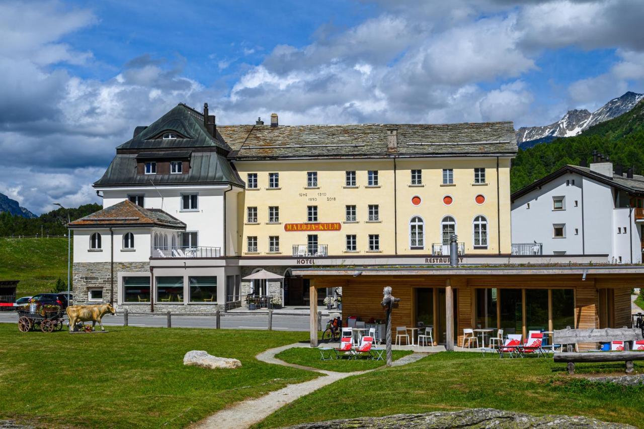 Maloja Kulm Hotel Bagian luar foto