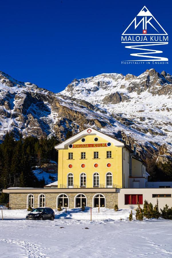 Maloja Kulm Hotel Bagian luar foto