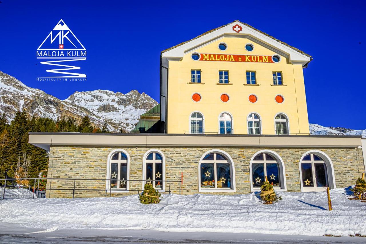 Maloja Kulm Hotel Bagian luar foto
