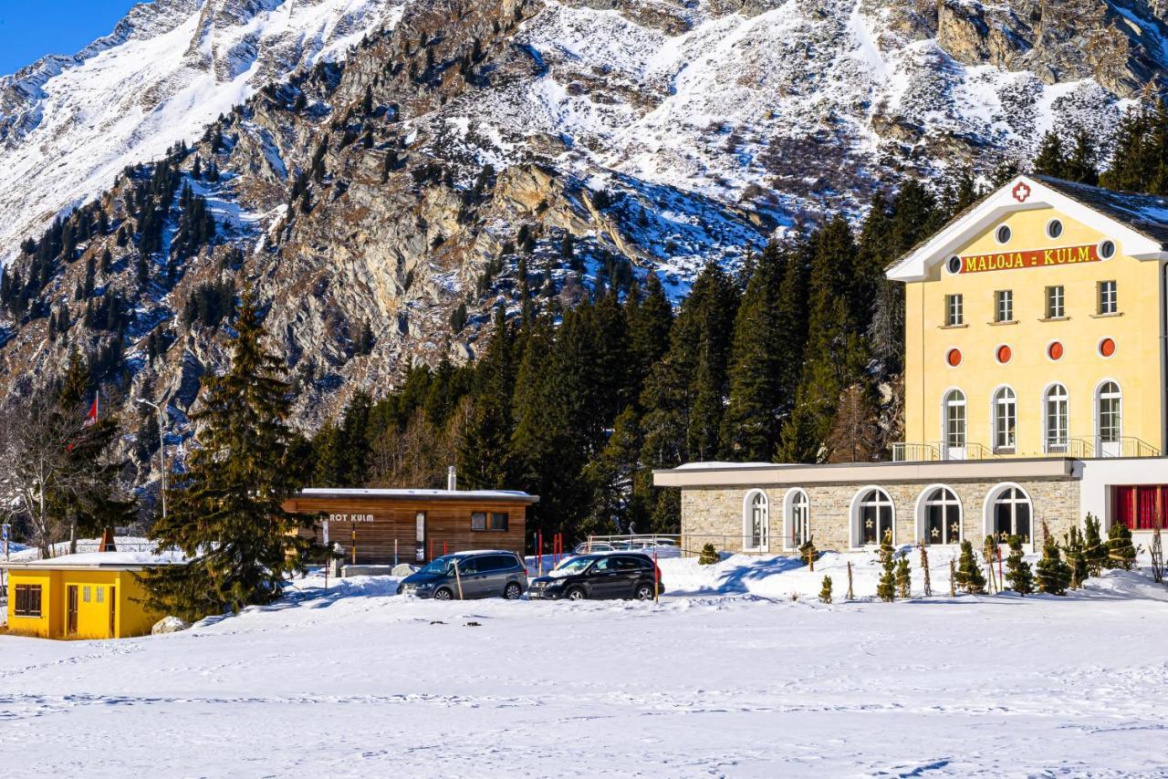 Maloja Kulm Hotel Bagian luar foto