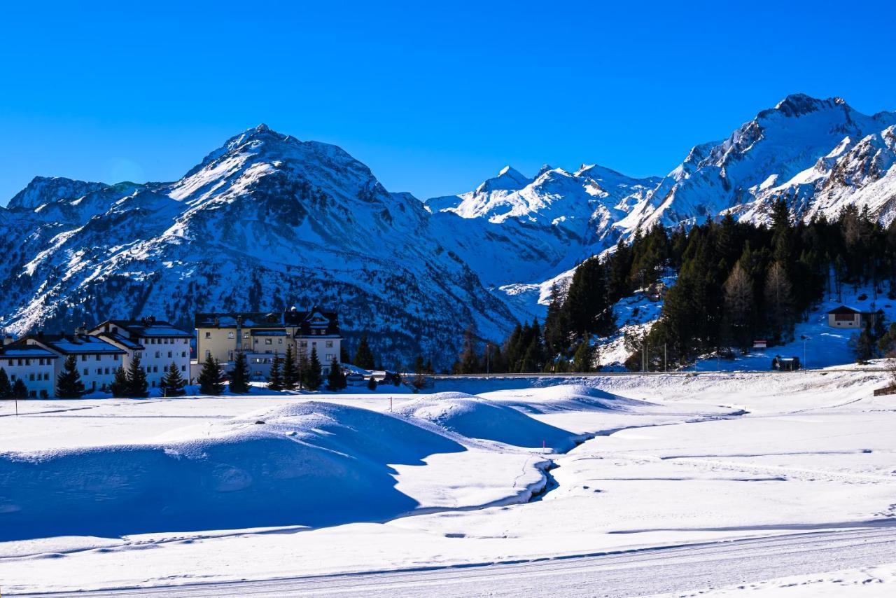 Maloja Kulm Hotel Bagian luar foto