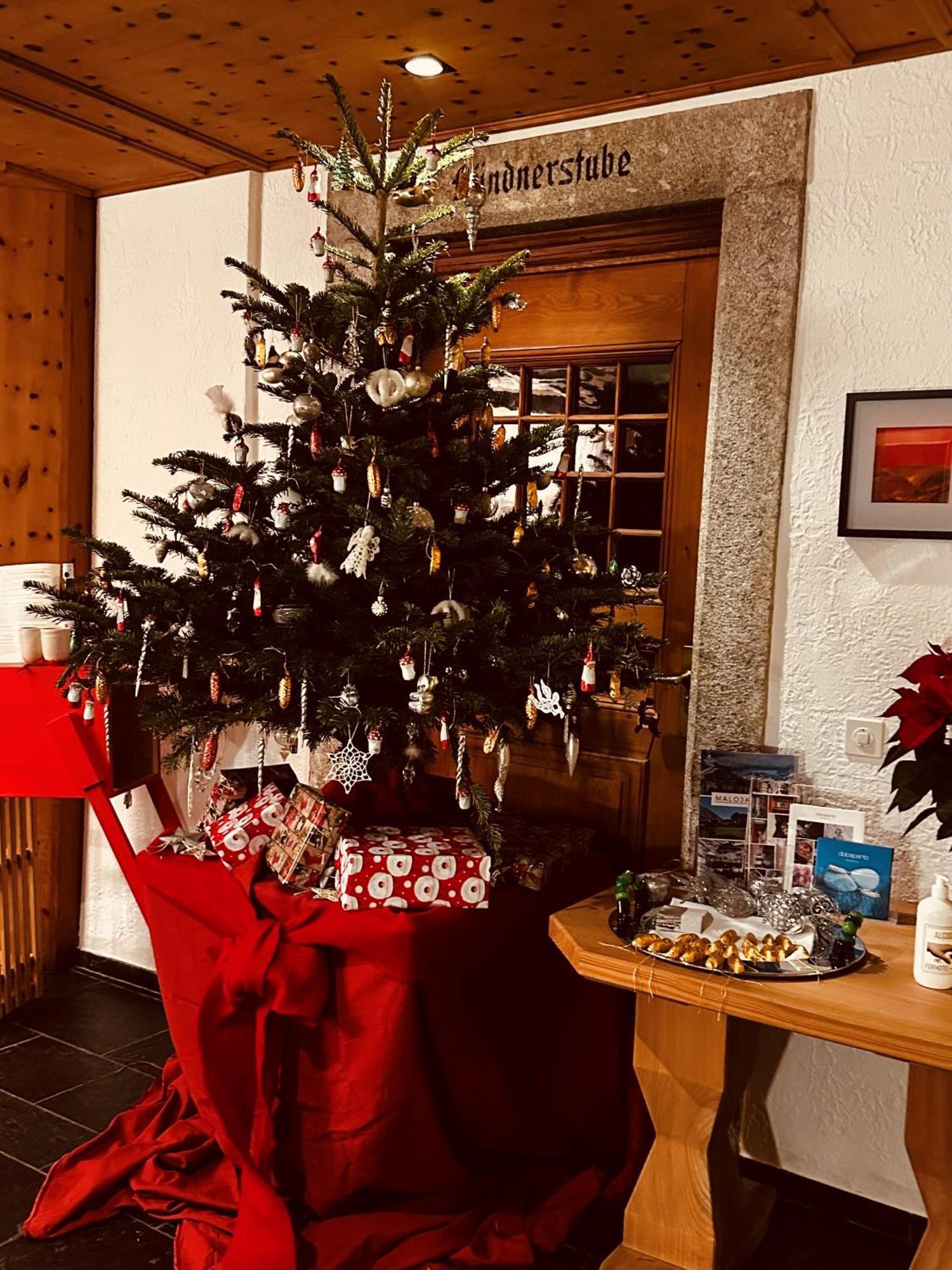 Maloja Kulm Hotel Bagian luar foto