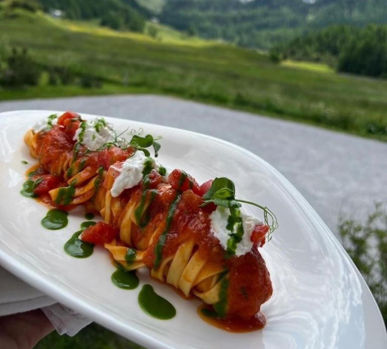 Maloja Kulm Hotel Bagian luar foto