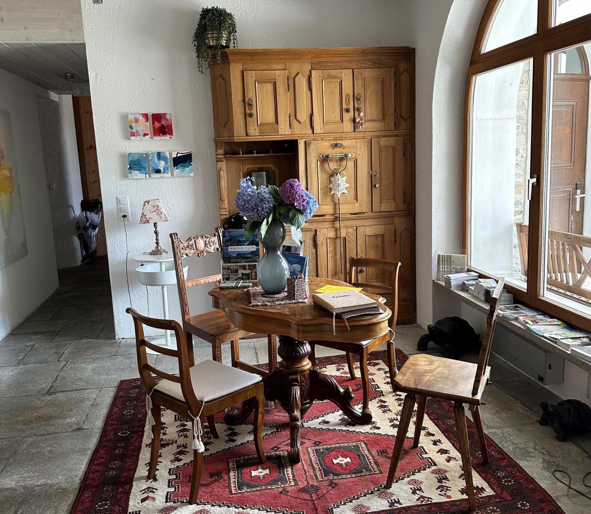 Maloja Kulm Hotel Bagian luar foto