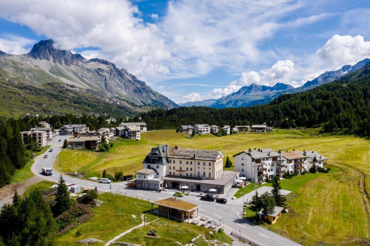 Maloja Kulm Hotel Bagian luar foto